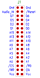 Figure 10: Header 34 pinout